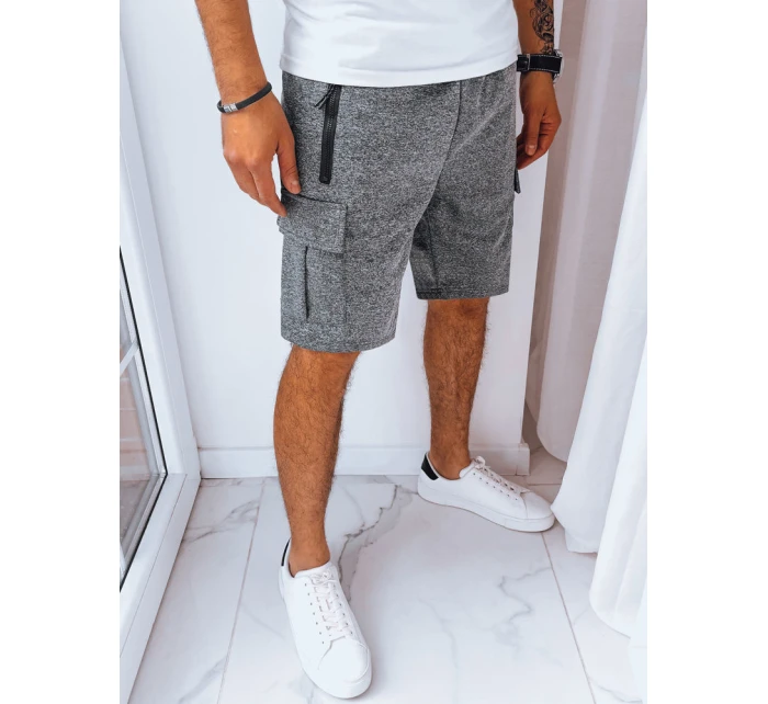 Pánské tmavě šedé tepláky Dstreet SX2230