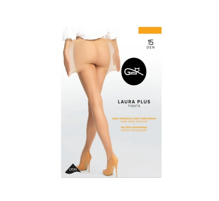 Punčocháče Gatta Laura Plus Size 15 den 6-XXL