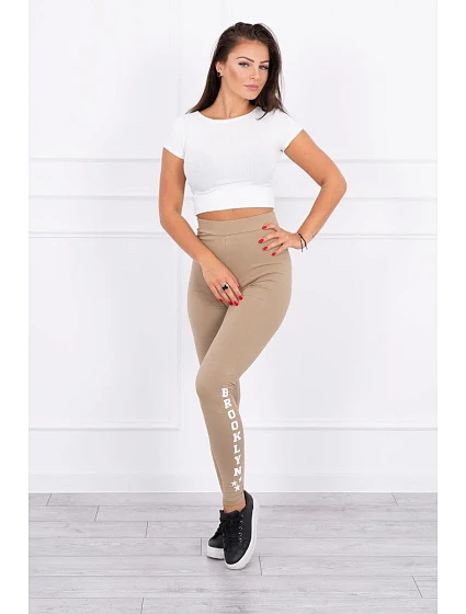 Brooklyn velbloudí legíny kalhoty