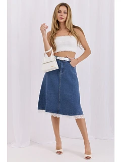 ~Spódnica jeansowa model 228024 Factory Price