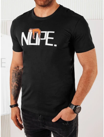 Pánské tričko s potiskem černé Dstreet model 21973227 - FashionStreet