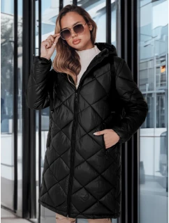 Dámská zimní bunda SNOWVIBE černá prošívaná FashionStreet TY4988