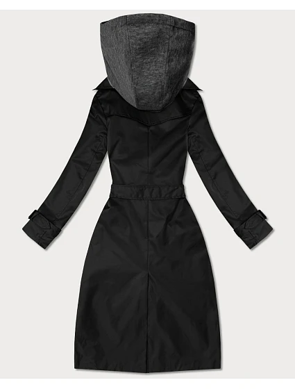 z kapturem czarny model 22037958 - HONEY WINTER