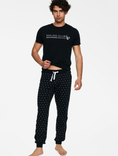 Pánské pyžamo model 17755212 černé - Henderson