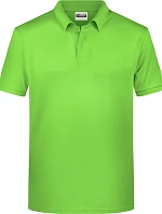 Daiber 8010 Pánské piqué polo z bio bavlny 02.8010 lime green