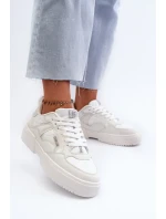 Lehké dámské tenisky Big Star NN274322 Memory Foam System Bílé