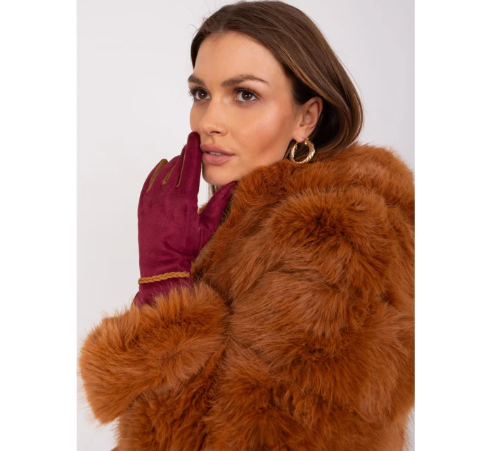 Rukavice AT RK 238601.25P kaštanová