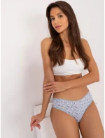 Majtki BR MT model 20170707 4 biało niebieski - FPrice