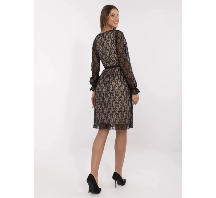 Šaty LK SK 509941.58P černé Šaty LK SK 509941.58P černé