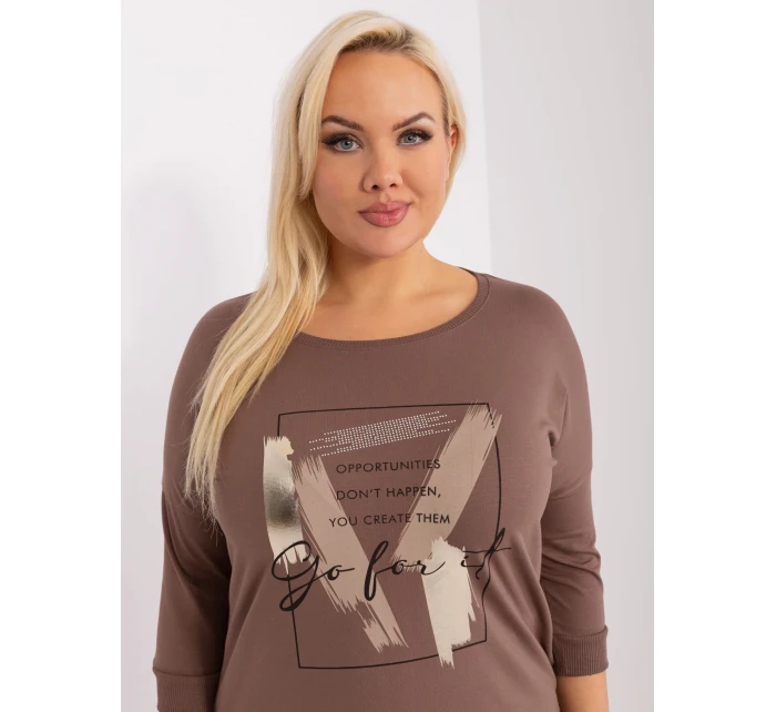 Halenka RV BZ 8981.31P hnědá Halenka RV BZ 8981.31P hnědá