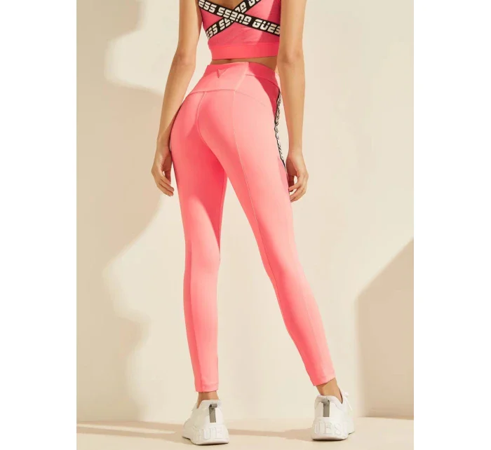 Dámské sportovní legíny O1GA54MC03W - AMPM - Neonově růžové - Guess