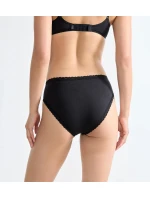 Dámské kalhotky sloggi 24/7 Cotton Lace Tai C3P - černé - SLOGGI Dámské kalhotky sloggi 24/7 Cotton Lace Tai C3P - černé - SLOGGI