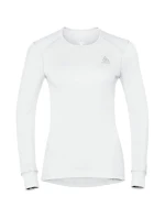 Odlo BL TOP crew neck l/s ACTIVE WARM ECO dámské tričko, velikost S White