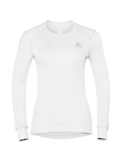 Odlo BL TOP crew neck l/s ACTIVE WARM ECO dámské tričko, velikost S White