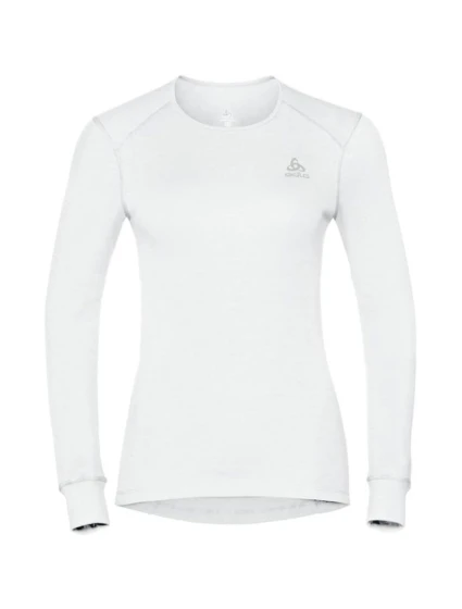 Odlo BL TOP crew neck l/s ACTIVE WARM ECO dámské tričko, velikost S White
