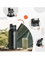 bidon  czarny 650 ml model 21856083 - Rockbros