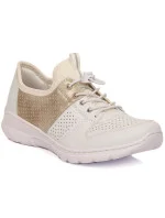 Pohodlná polobotka W model 22033528 bílá - Rieker