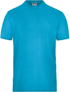 JN Pánské pracovní tričko z bio bavlny Solid 02. turquoise model 22531651 - Daiber