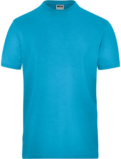 Daiber JN 1802 Pánské pracovní tričko z bio bavlny - Solid 02.1802 turquoise Daiber JN 1802 Pánské pracovní tričko z bio bavlny - Solid 02.1802 turquoise