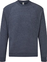 Fruit of the Loom Classic Raglan Sweat Raglánová mikina 16.2216 vintage heather navy