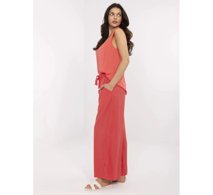 Kalhoty D73761M62237B coral
