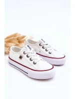 Dětské plátěné tenisky Big Star - bílé Dětské plátěné tenisky Big Star - bílé