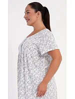 Dámská noční košile s krátkým rukávem model 22405309 - Vienetta Dámská noční košile s krátkým rukávem model 22405309 - Vienetta