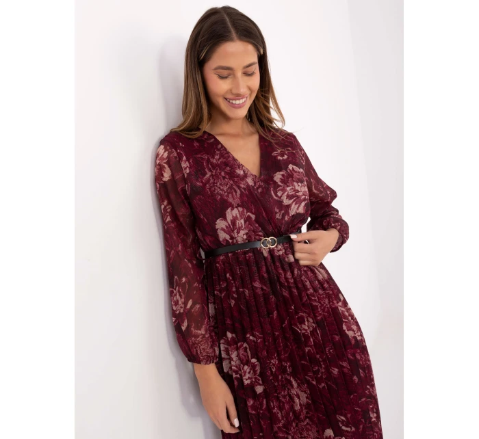 Sukienka IT SK  bordowy model 21488908 - FPrice