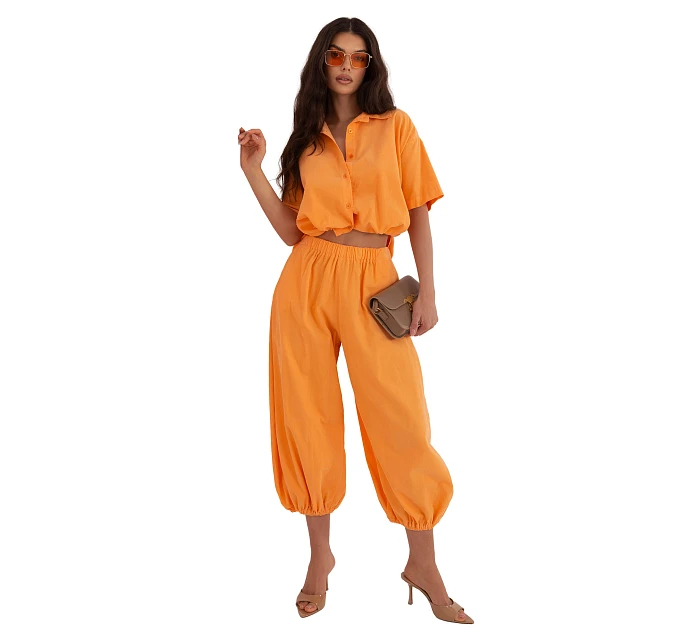 IT SP kalhoty FL10309 1.02 světle oranžová