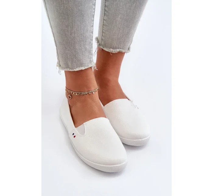 Dámské nazouvací tenisky Sneakers White Adrancia Dámské nazouvací tenisky Sneakers White Adrancia