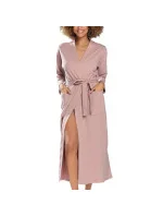 Dámský župan Melissa pudrově růžový - Dkaren