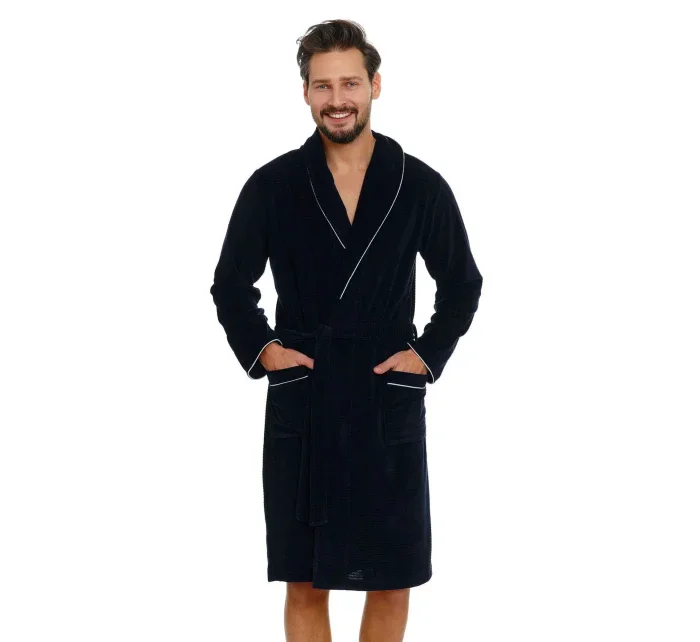 Pánský župan model 20114049 dark blue - Doctornap