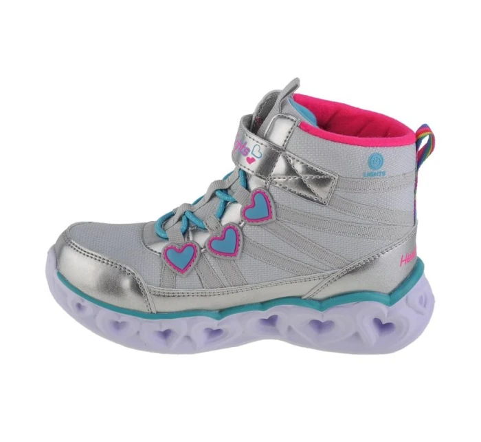 Skechers Sweetheart Lights - Sweet Styling 302668L-SMLT Silver 32 Skechers Sweetheart Lights - Sweet Styling 302668L-SMLT Silver 32