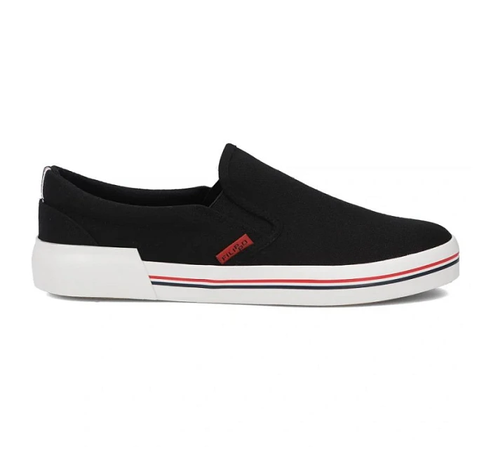 Pánské slip on tenisky černé Filippo MTN7792 Pánské slip on tenisky černé Filippo MTN7792