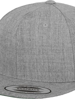 6 panelová Snapback kšiltovka heather grey model 22482394 - Flexfit