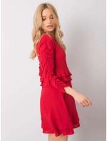 Šaty SK červená model 15091458 - FPrice