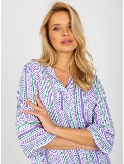 Dámská halenka D73771M11062C fialová - FPrice