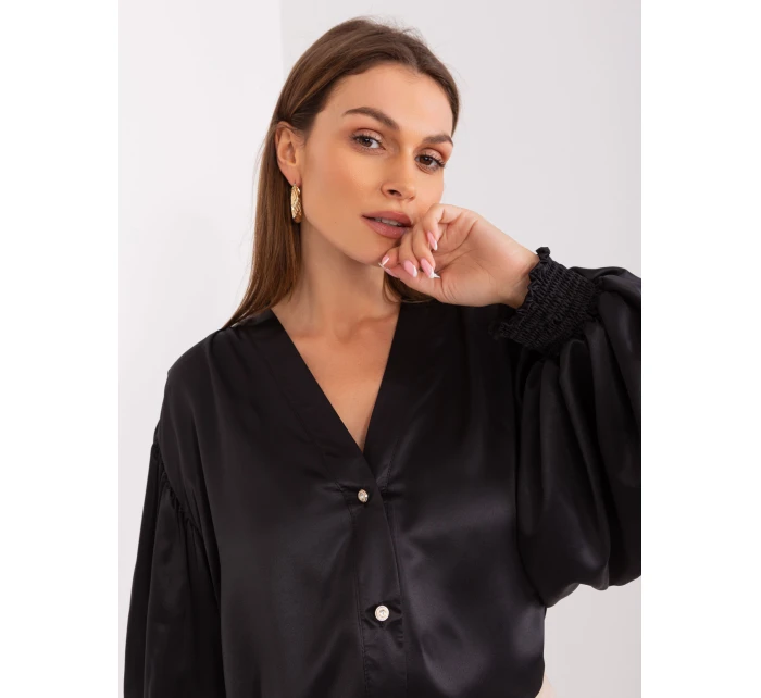 Koszula LK KS model 21215654 czarny - FPrice Koszula LK KS model 21215654 czarny - FPrice