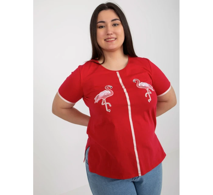 Tričko LK TS 506819.74P červená Tričko LK TS 506819.74P červená