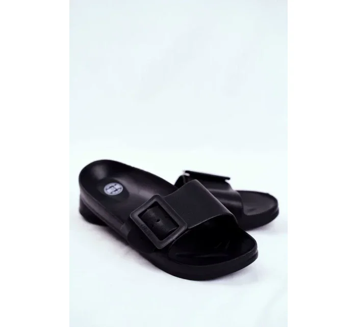 Dámské elegantní pantofle Big Star - černé