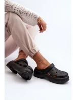 Dámské pěnové pantofle s masivní podrážkou Black model 20448799 - Kesi