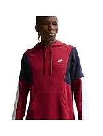 Pánská tepláková souprava Sportswear Club v barvě bordó model 22230368 - NIKE Pánská tepláková souprava Sportswear Club v barvě bordó model 22230368 - NIKE