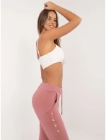 Spodnie dresowe CLM DR model 20695017 ciemny różowy - FPrice Spodnie dresowe CLM DR model 20695017 ciemny różowy - FPrice