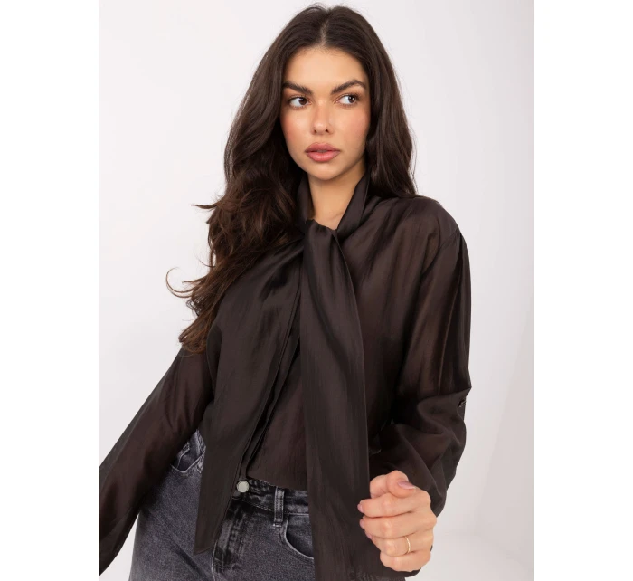 Koszula IT KS model 21787932 ciemny brązowy - FPrice Koszula IT KS model 21787932 ciemny brązowy - FPrice