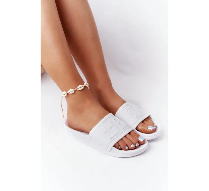 Dámské pantofle Big Star - bílé Dámské pantofle Big Star - bílé