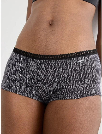sloggi GO Crush Short C3P - Black Combination - SLOGGI Black Combination - SLOGGI sloggi GO Crush Short C3P - Black Combination - SLOGGI Black Combination - SLOGGI