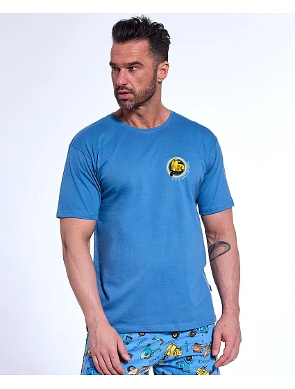 Pyžamo model 20945675 Way Of Life kr/r 3XL5XL pánské - Cornette Pyžamo model 20945675 Way Of Life kr/r 3XL5XL pánské - Cornette