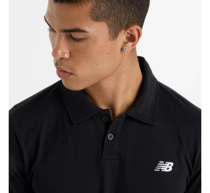 New Balance Jersey Polo M MT51504BK Tričko