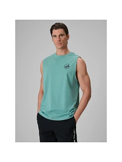 Pánské tričko bez rukávů v střihu s potiskem model 22279538 - 4F