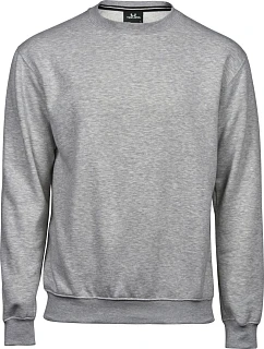 TJ Mikina z těžké bavlny 18. heather grey model 22497777 - Tee Jays